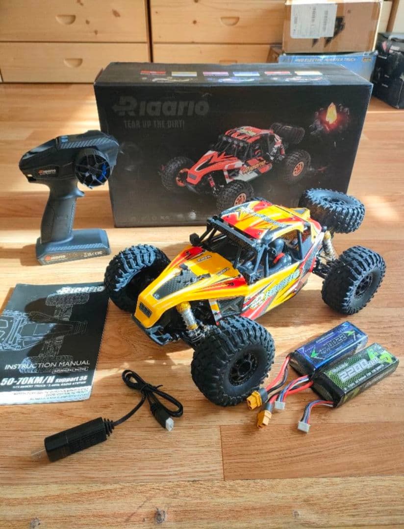 Riaario 1/10 RCカー バッテリー付き