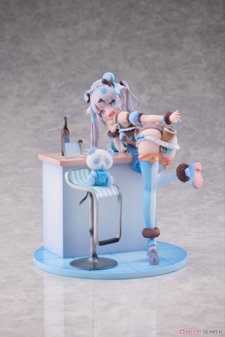 フィギュア へんりいだオリジナルキャラクター ブルーパンダコーヒー 1/6