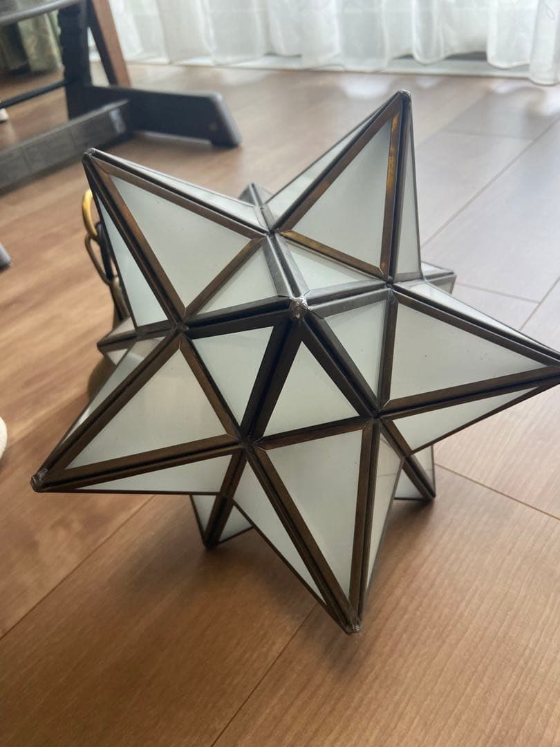 ディグラッセ　エトワールペンダントライト　フロスト