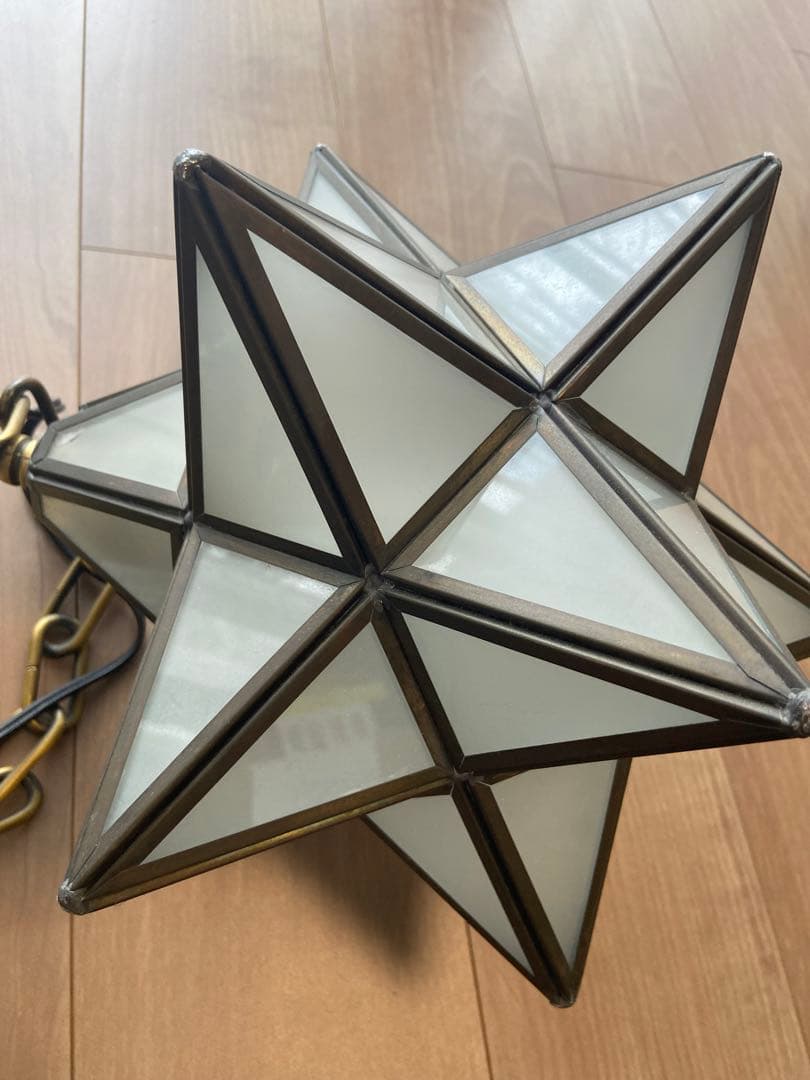 ディグラッセ　エトワールペンダントライト　フロスト