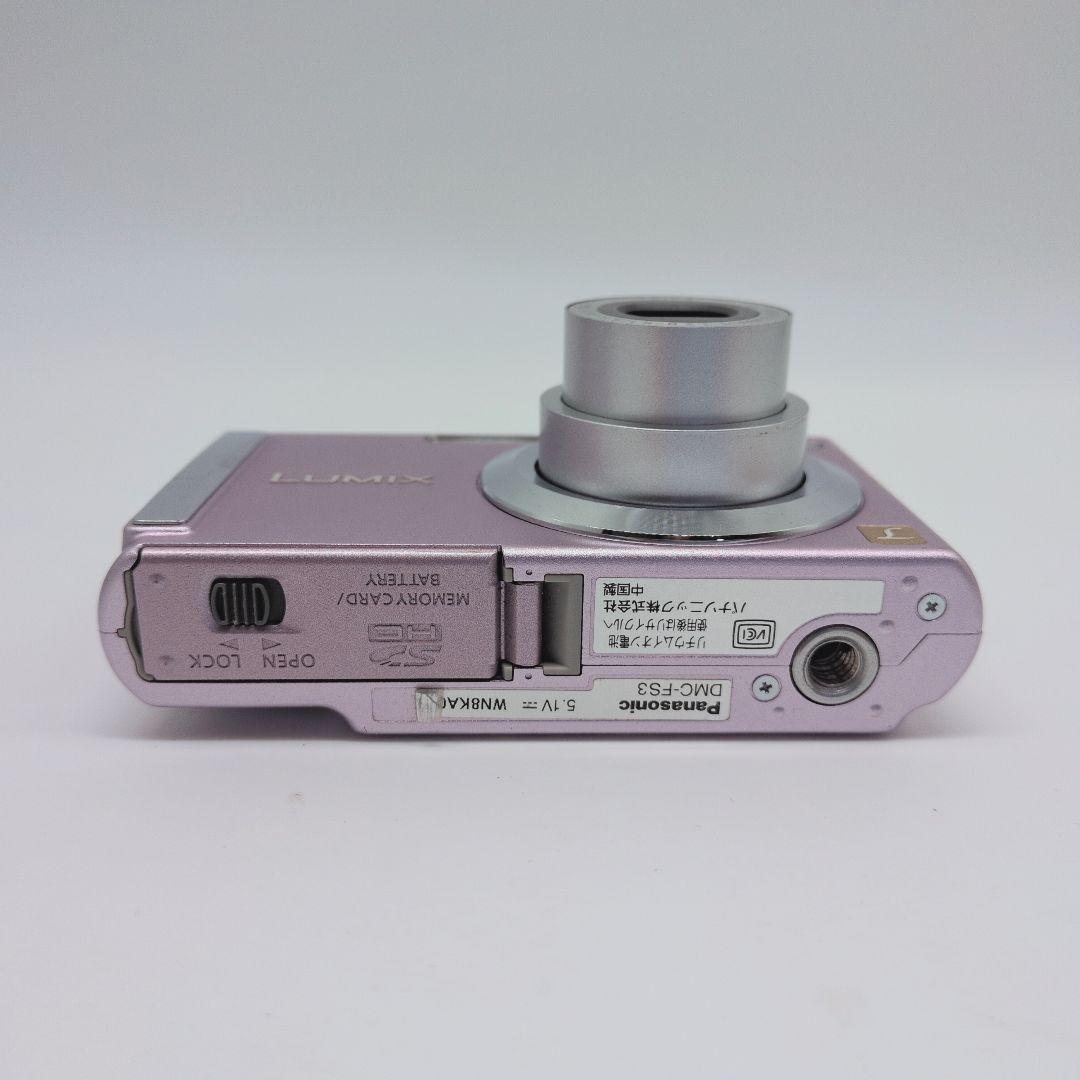 Panasonic LUMIX DMC-FS3 コンパクトデジタルカメラ ピンク