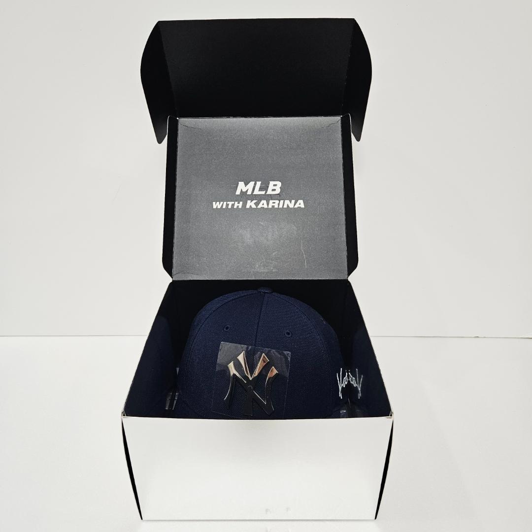 ★期間限定★ aespa カリナ MLB キャップ 57 帽子 KARINA