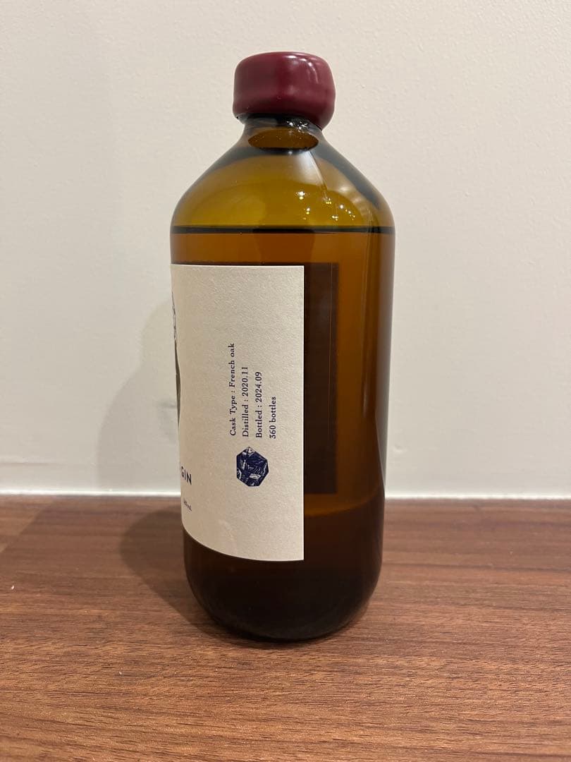 辰巳蒸溜所　アルケミエ　NEW CASK T5 GIN 500ml