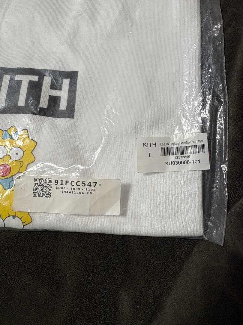 最終値下げ 新品未使用 KITH キス × シンプソンズ Stack Tee
