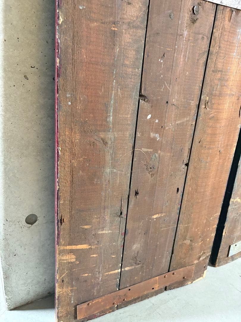 大きなイギリスのアンティーク壁掛け 2枚　高さ174cm ※サイズ間違えてました