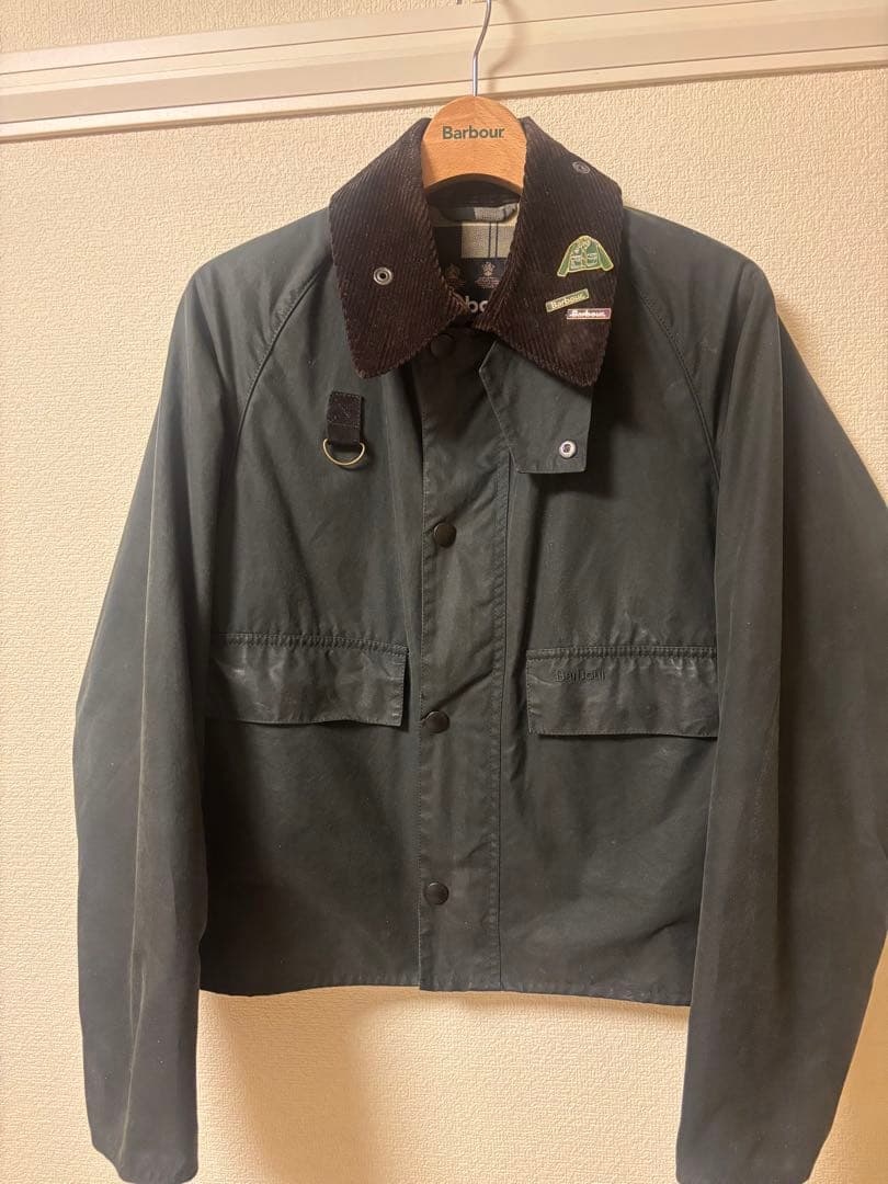 Barbour SPEY バブアースペイ　Mサイズ ピンズ付き