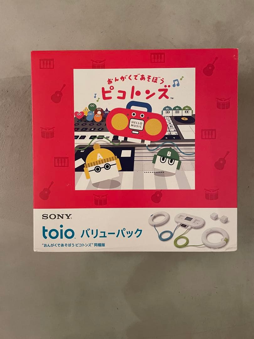 toio バリューパック \"おんがくであそぼう ピコトンズ\" 同梱版　新品