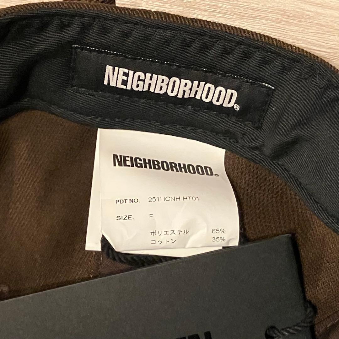 【未使用】NEIGHBORHOOD 25ss BASEBALL【BROWN】