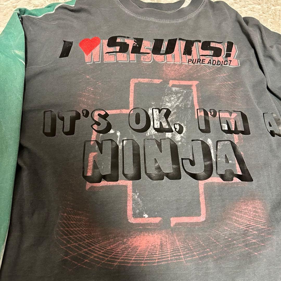 Vetements 転写Tシャツ ニンジャ