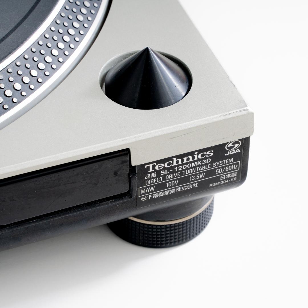 動作確認済み Technics SL-1200 mk3d ターンテーブル