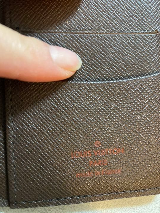 ルイヴィトン ダミエ 名刺入れ