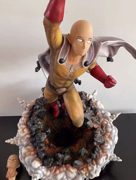 ワンパンマン ハゲマント 1/4 ガレージキット ガレキ スタチュー⑥