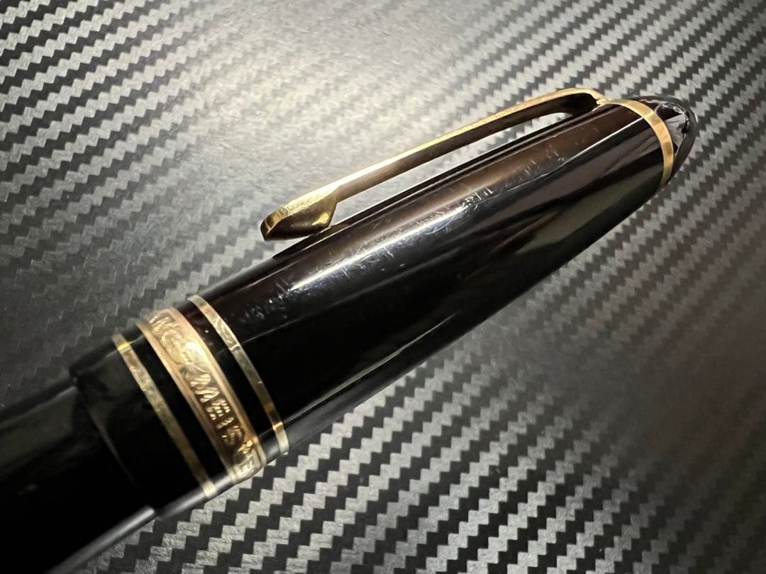 みっちゃん様用 美品 モンブラン 146 万年筆 14C 全金 EF