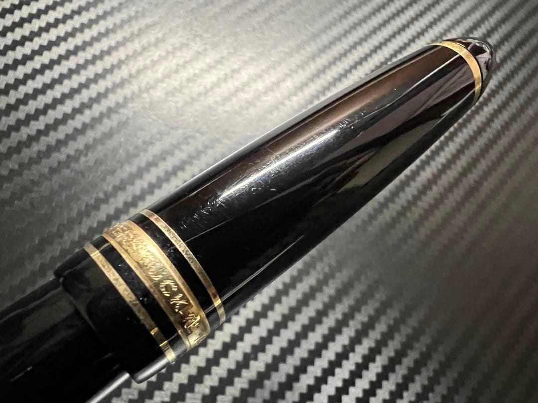みっちゃん様用 美品 モンブラン 146 万年筆 14C 全金 EF