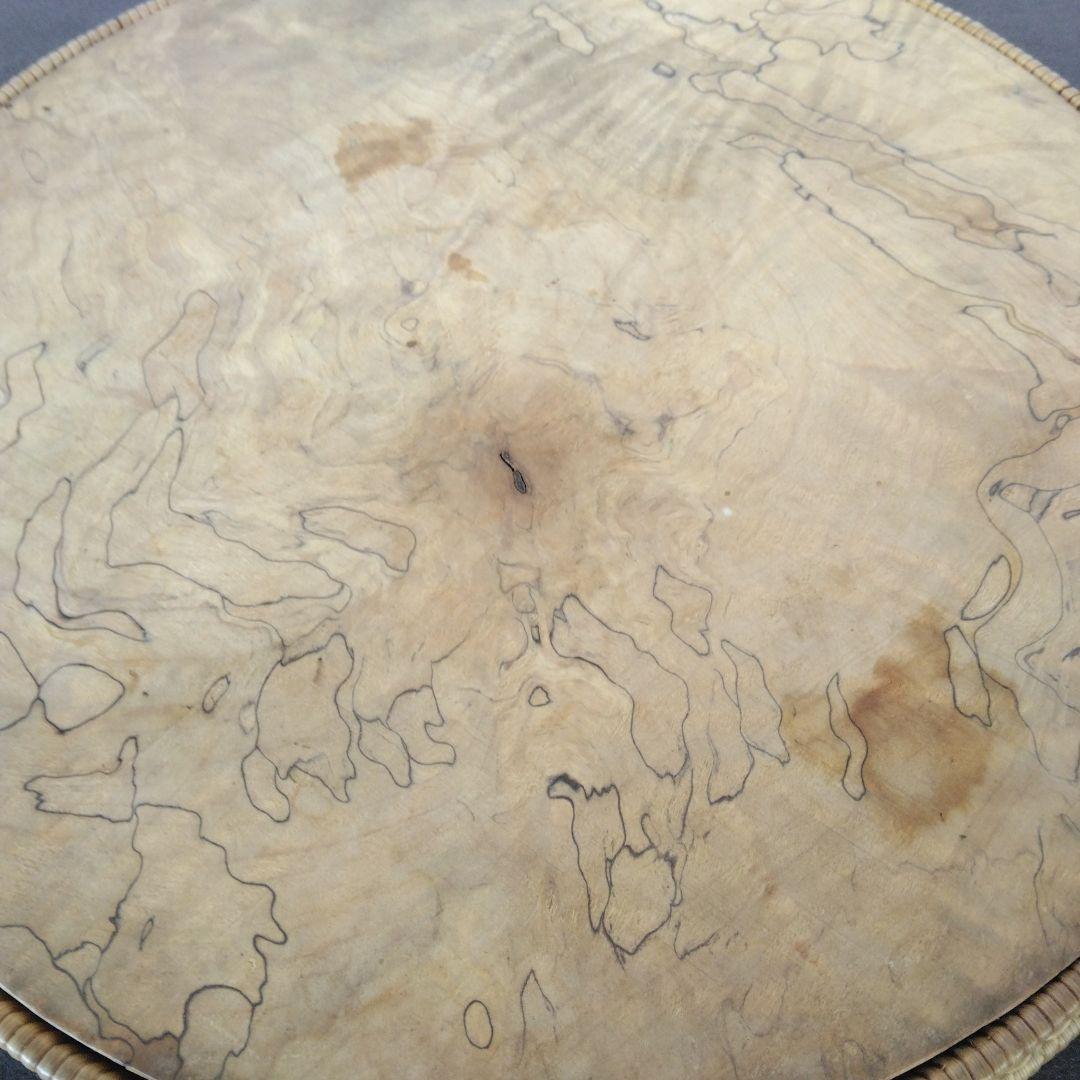 お盆　スポルテッド　珍品　無垢