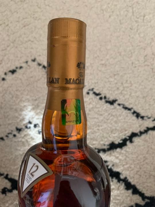 ザ・マッカラン 12年 旧ボトル 700ml 40度 箱付