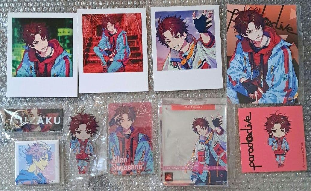 パラライ アクキー トレフォト ポストカード 缶バッジ 珂波汰 那由汰