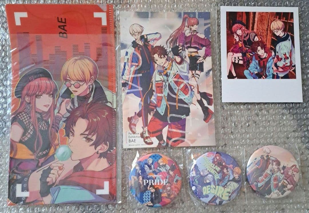 パラライ アクキー トレフォト ポストカード 缶バッジ 珂波汰 那由汰