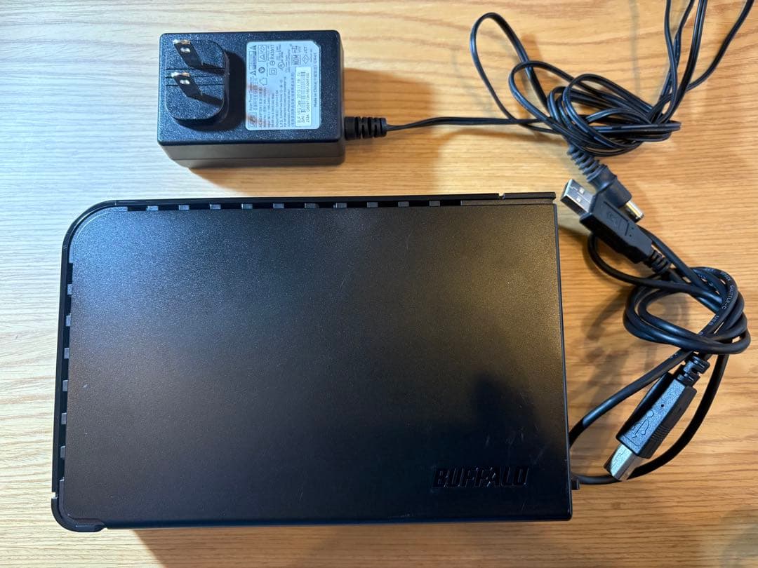 【3台】外付けHDD I-O DATA 1TBx1,BUFFALO 2TBx2