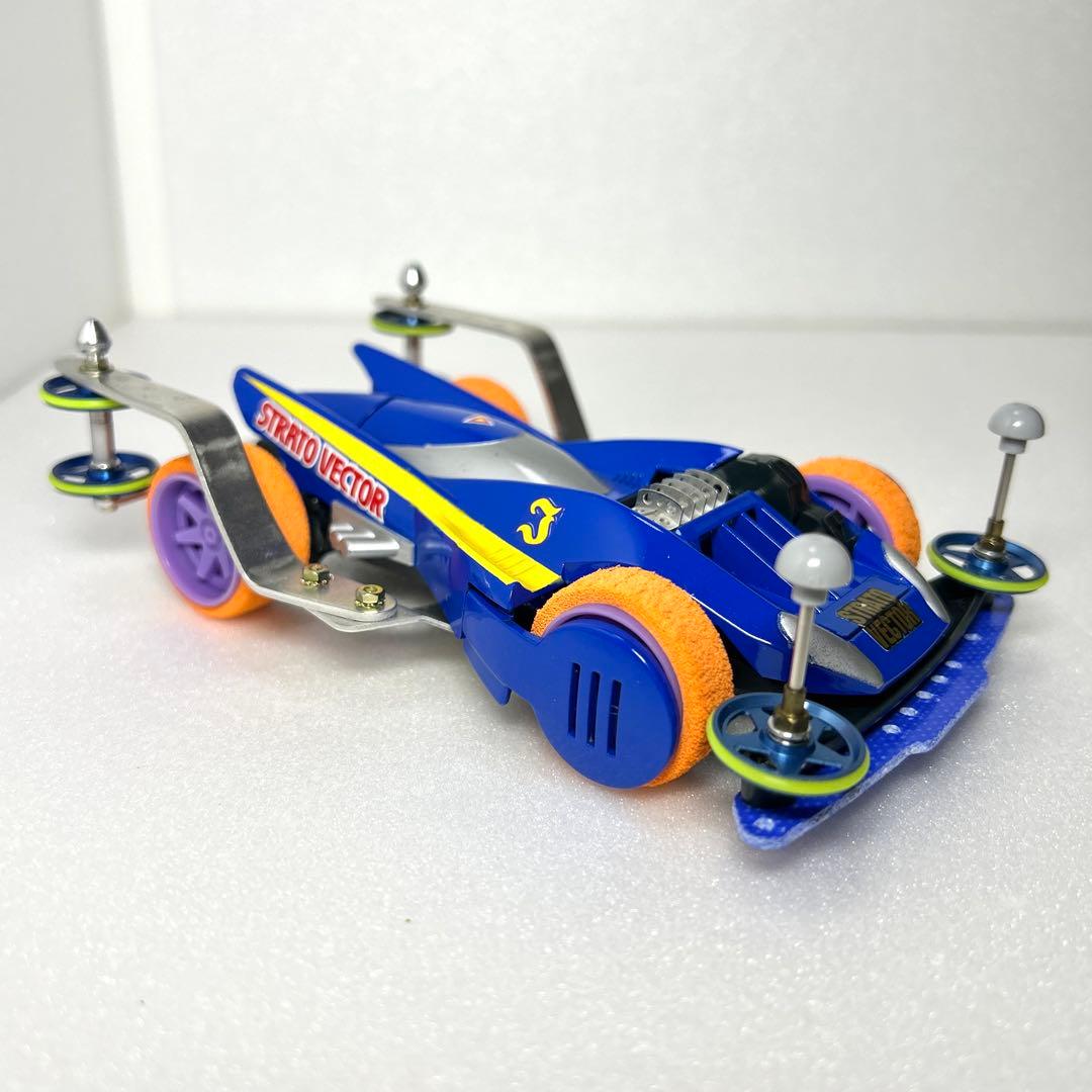 ミニ四駆　ストラトベクター　タミヤ　完成品　塗装　改造　レア　希少