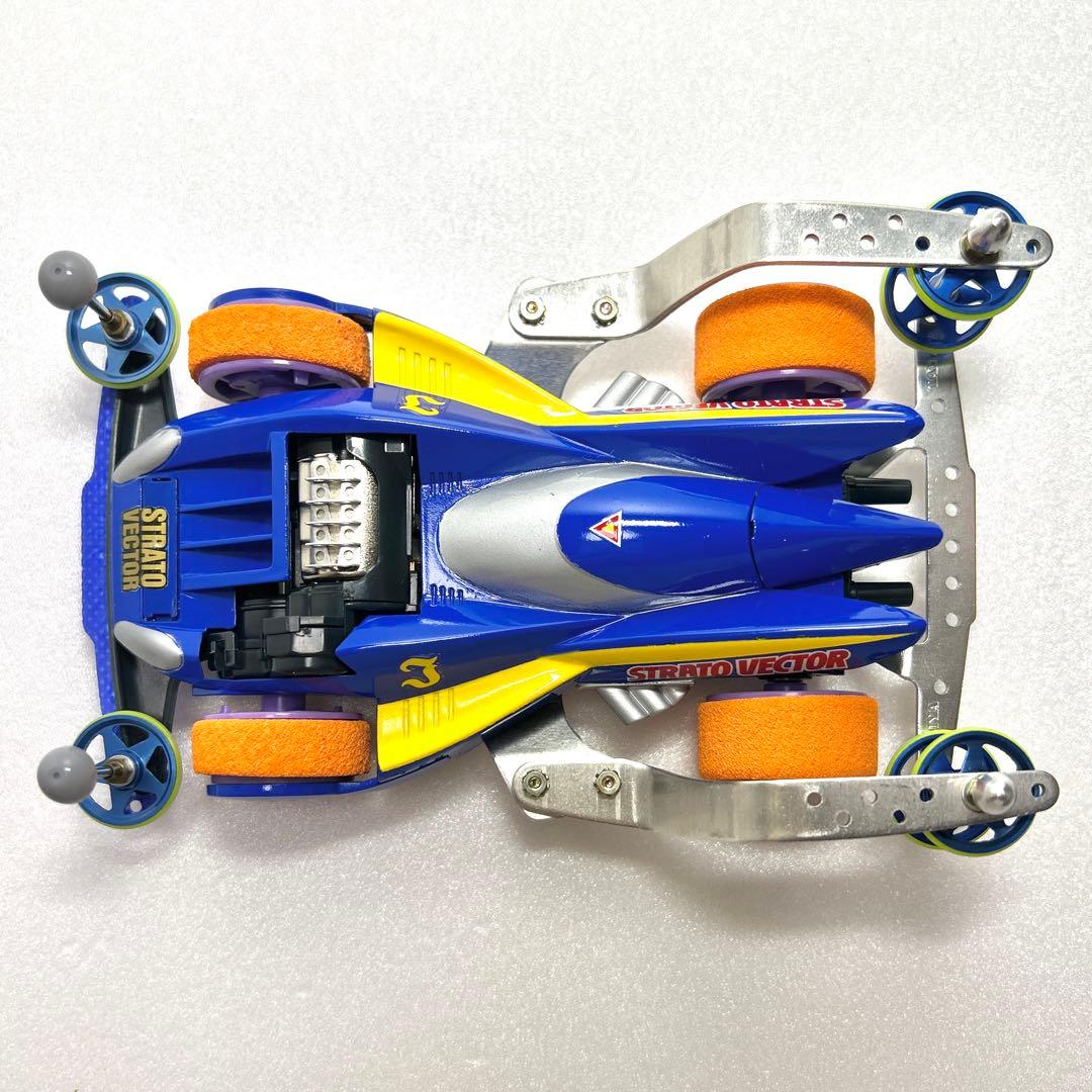 ミニ四駆　ストラトベクター　タミヤ　完成品　塗装　改造　レア　希少
