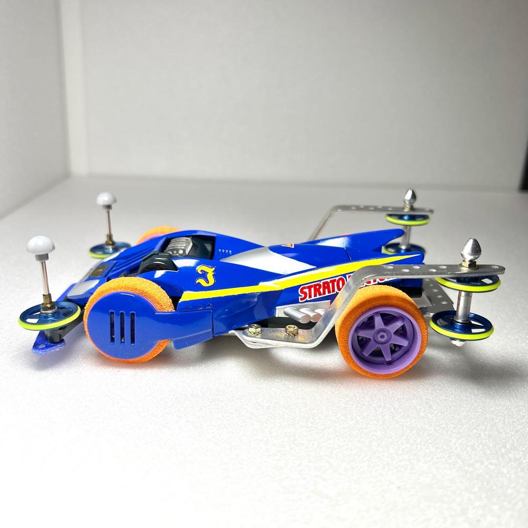 ミニ四駆　ストラトベクター　タミヤ　完成品　塗装　改造　レア　希少