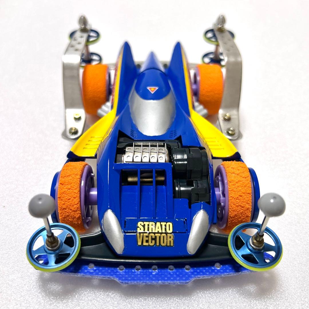 ミニ四駆　ストラトベクター　タミヤ　完成品　塗装　改造　レア　希少