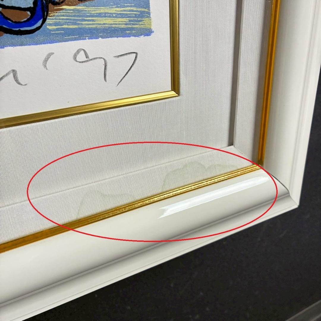 マイケル・ルー「ユニオンスクエア」シルクスクリーン 大作 直筆サイン入 猫 ネコ