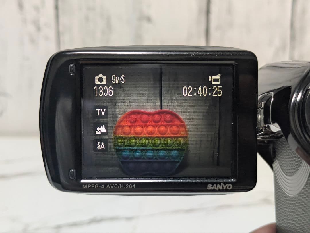 SANYO　DMX-CG9　充電器&バッテリー付き