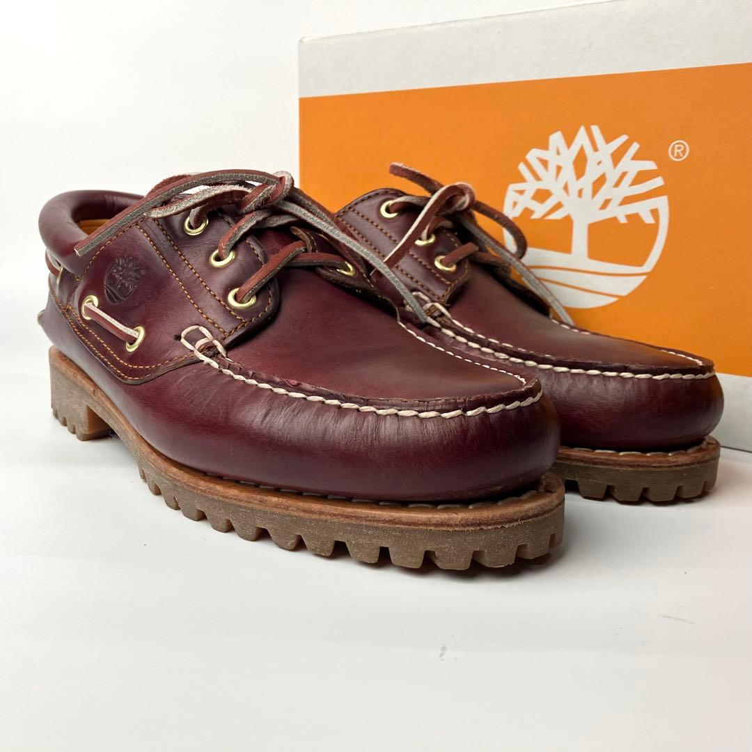 【美品】Timbealand オーセンティック　3eye クラシック　モカシン