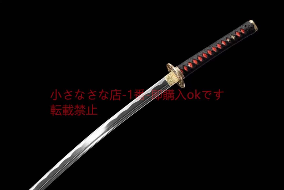 銅装炭素鋼侍刀【花千骨】  古兵器 武具 刀装具 日本刀 模造刀 居合刀