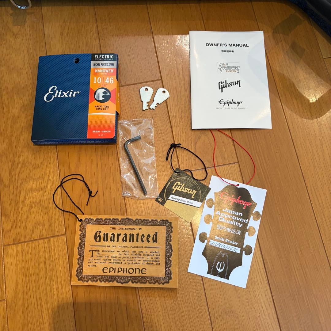 新品　エピフォンES-335 Epiphone