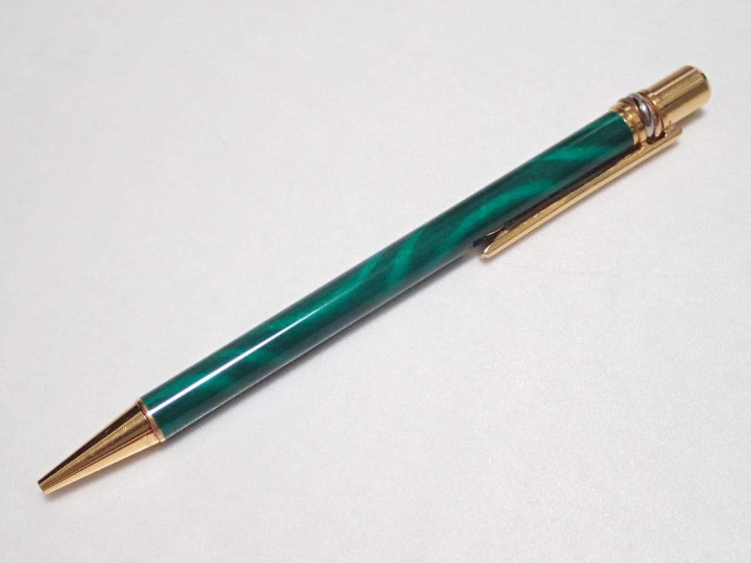 Cartier カルティエ ボールペン トリニティ マーブル 筆記可 付属品有