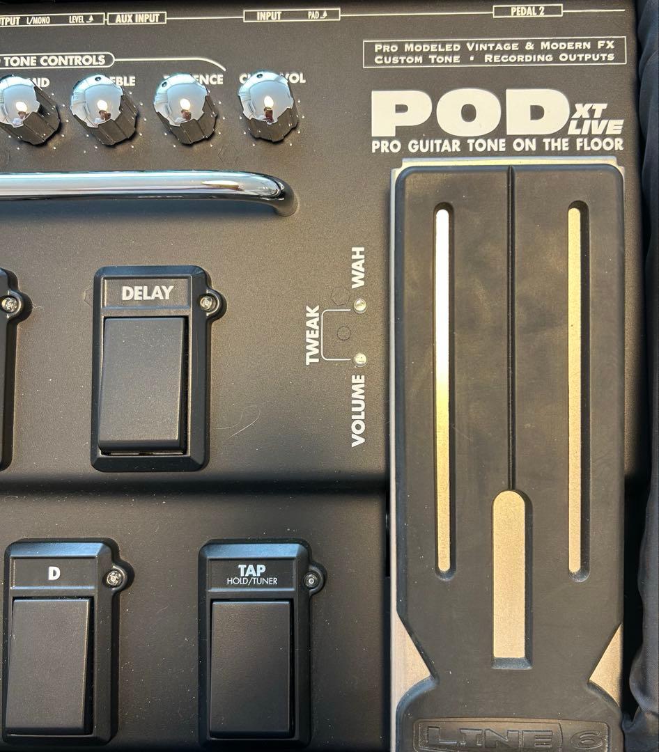 Line6 POD XT LIVE エフェクター、アンプシュミレータ