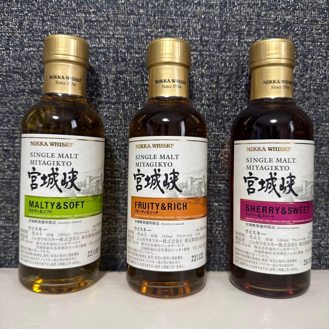 ニッカウイスキーシングルモルトギフトセット　シングルモルト余市50mlを付けて