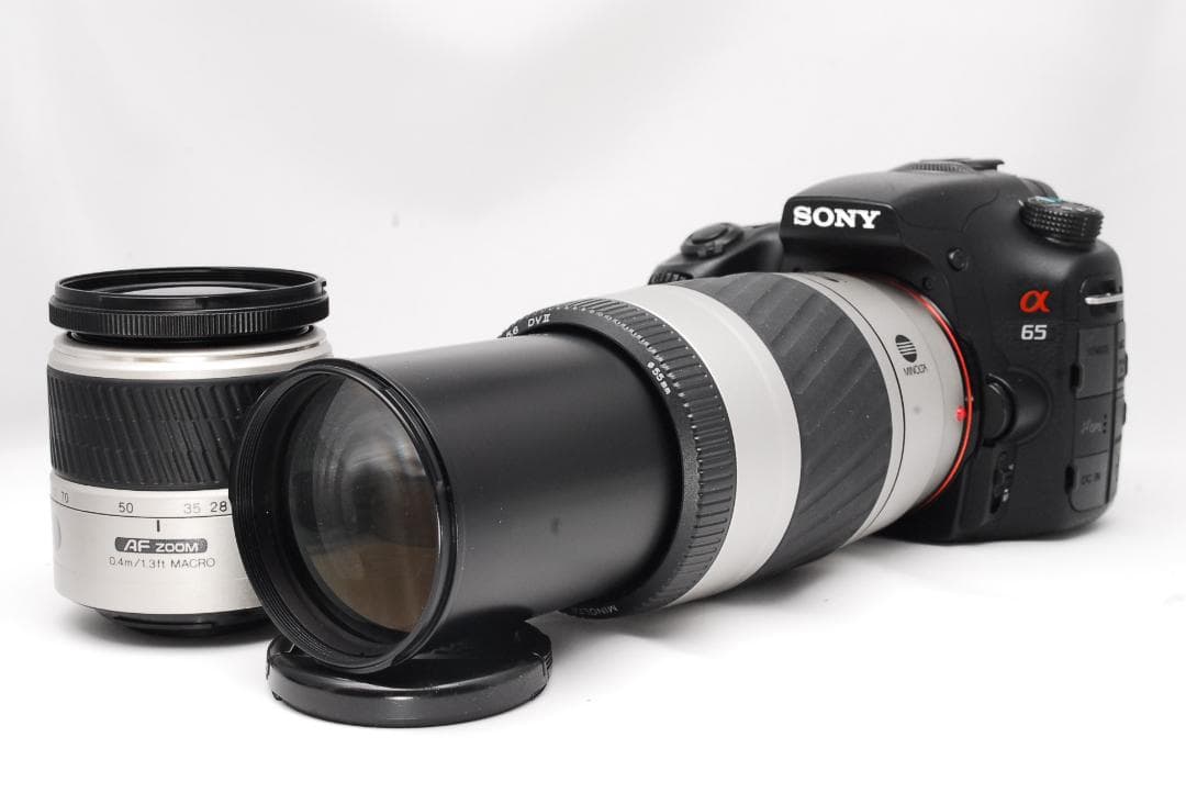 ✨️ SONY ソニー α65 ✨️超望遠レンズ付き✨️初心者おすすめ 一眼レフ