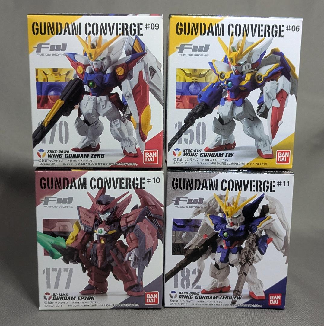 機動戦士ガンダム W系 4種セット ガンダム コンバージ [匿名発送]