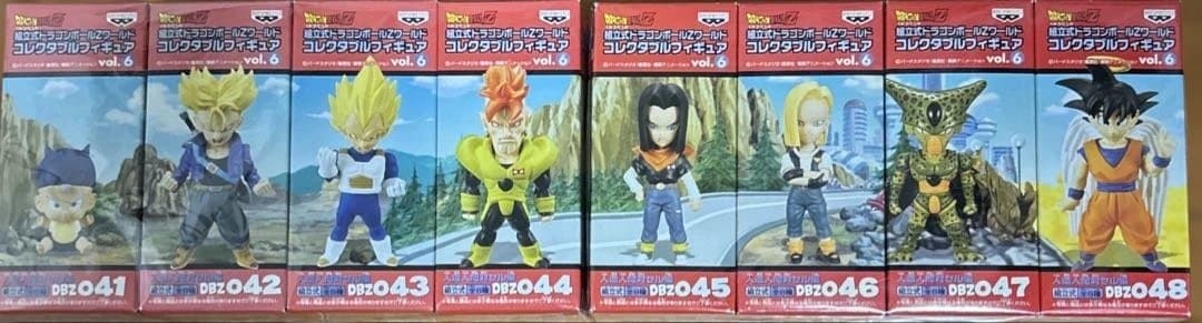 【希少】ドラゴンボール　ワールドコレクタブルフィギュア　人造人間対セル編　コンプ