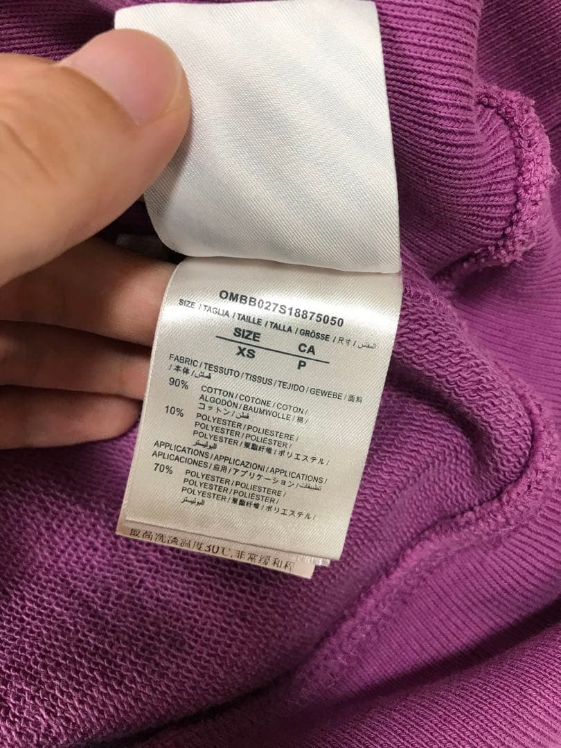 【値下げ対応可能‼️】 Off-White × champion パーカー XS