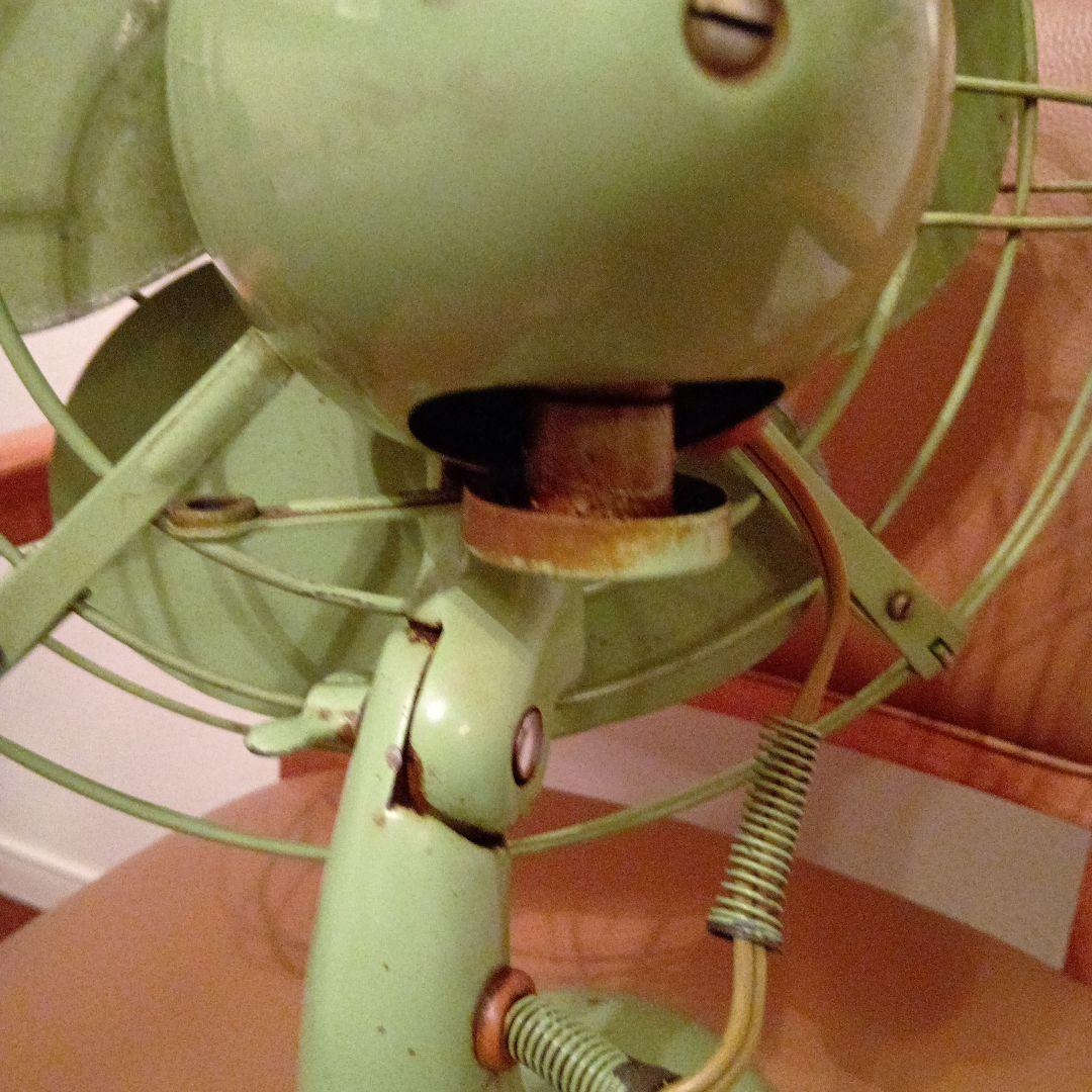 三菱　1950年代 オールド扇風機　鉄製　レトロ