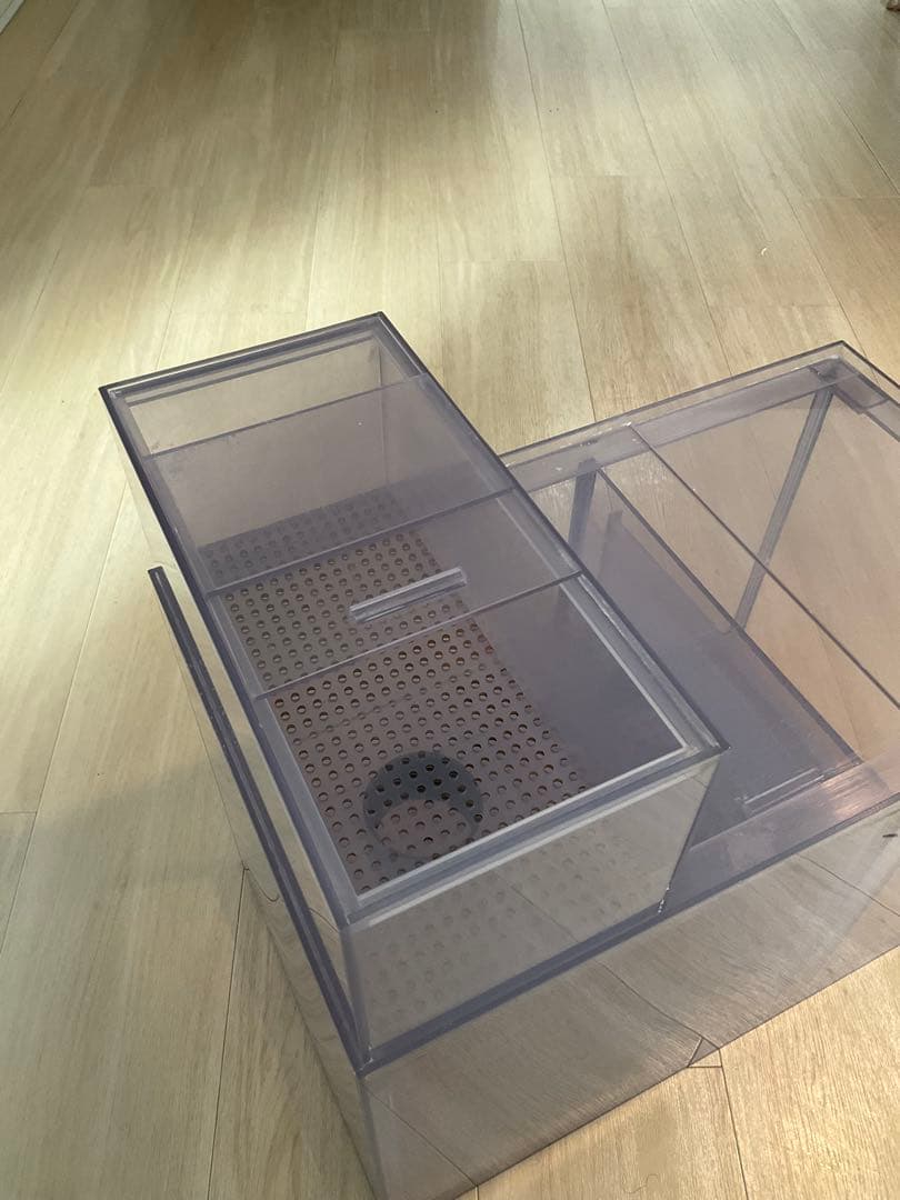 濾過槽 オーバーフロー水槽用 ウールボックス付 ／３層式の特別仕様