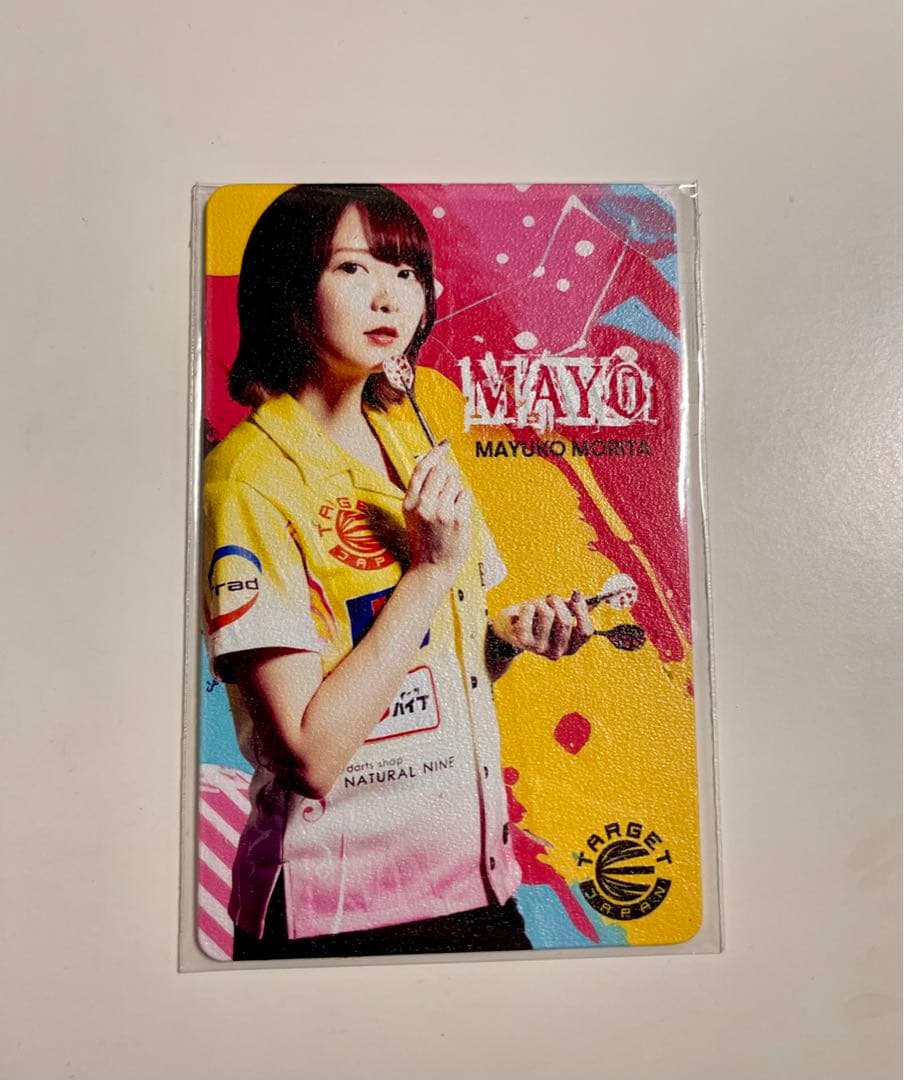 森田真結子　まよんぬ　ダーツライブ　ダーツライブカード TARGETブース限定