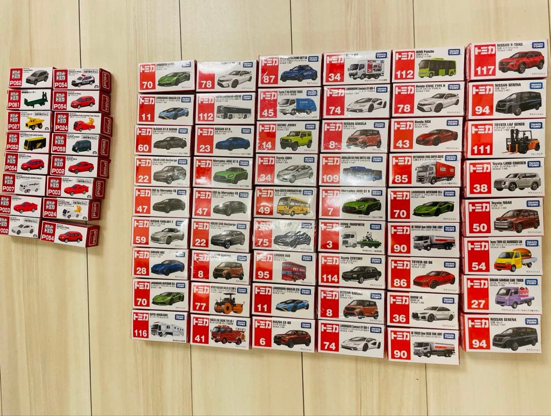 お得！【新品未開封】トミカ53個＋ポケットトミカ16個 まとめ売り 大量セット