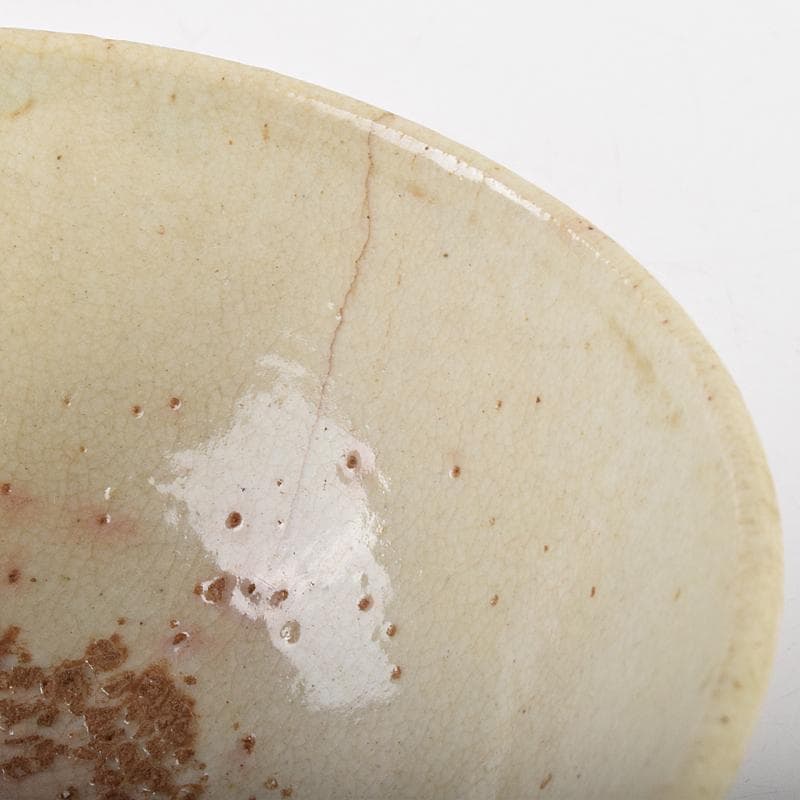 朝鮮　李朝　高麗白磁　鉢　時代箱付　M　R5065