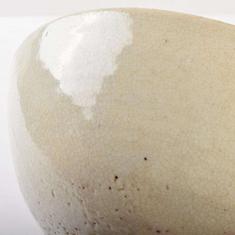 朝鮮　李朝　高麗白磁　鉢　時代箱付　M　R5065