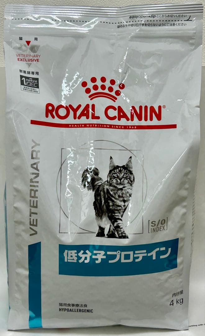 ロイヤルカナン 猫用 低分子プロテイン 4kg １袋