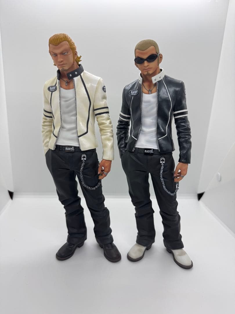 クローズ BLACKTOP MOTORCYCLE 河内鉄生フィギュア ２体セット