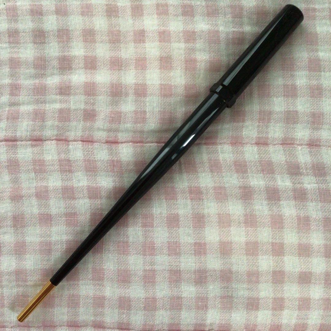 パイロット 14K 14金 万年筆 デスクペン EF 黒 廃盤