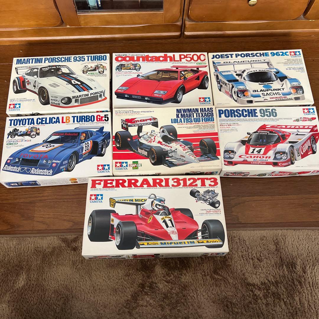 車プラモデル 7台セット 未組立 箱あり