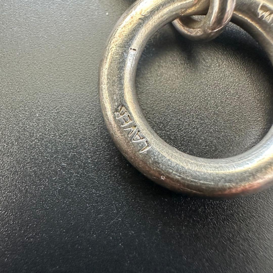 LAVER 11MM CURB CHAIN T BAR ブレスレット　TAXCO